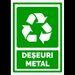 Semn pentru deseuri metal